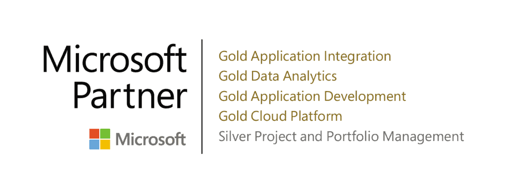Gold Microsoft Partner, Application Integration, Data Analytics, Application Development, Cloud Platform