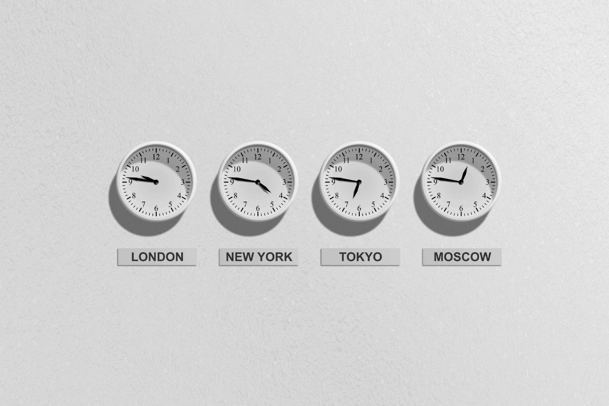 time zone differences
